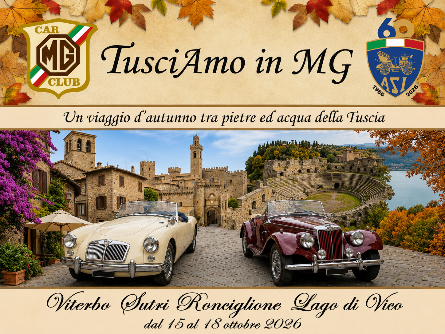 E finalmente ecco il SETTECOLLI (15-18 ottobre 2026)